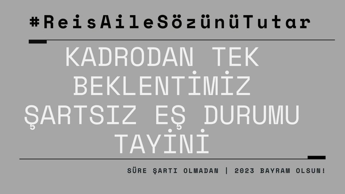 aem_ayse's tweet photo. @EgitimBirSen Aile birliğimizi istiyoruz.  Anayasal hakkımız olan eş durumu mazeret tayini süresiz şartsız verilmeli. Kılavuz yeniden düzenlenmeli.  Aileler kavuşmalı. https://t.co/EDGLuBBEjB