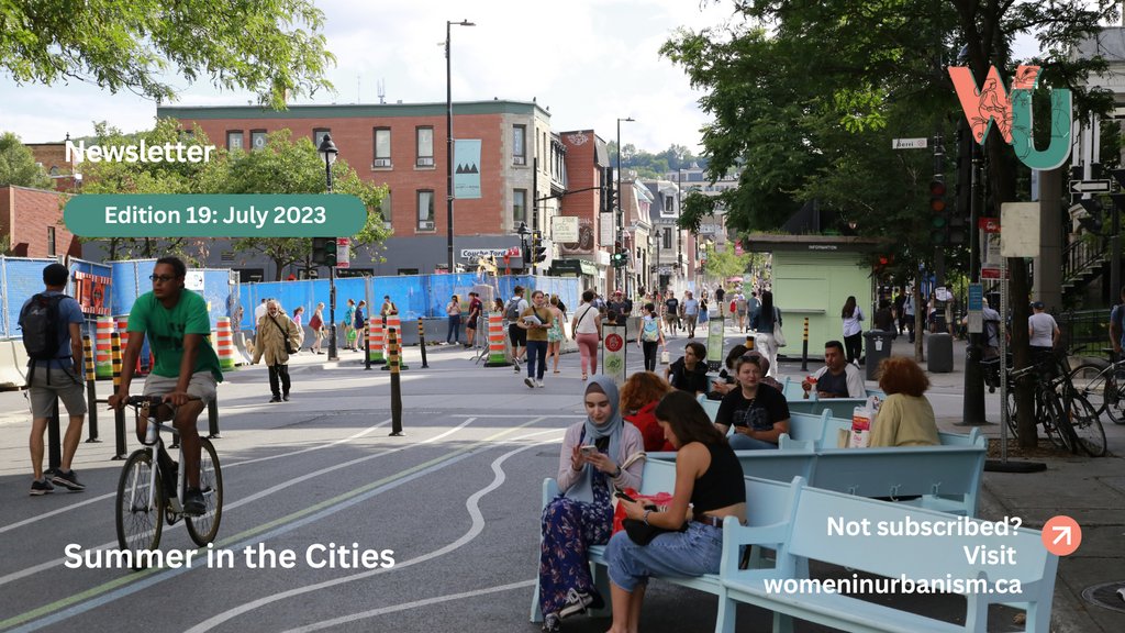 Women in Urbanism Canada (@womenurbanismca) on Twitter photo Edition 19: July 2023 đ â   
Our monthly newsletter is packed with the latest news, blogs, feel-good stories, resources, events, jobs, and more!
Subscribe at womeninurbanism.ca for the next newsletter to be delivered right to your inbox! Edition 19: July 2023 đ â   
Our monthly newsletter is packed with the latest news, blogs, feel-good stories, resources, events, jobs, and more!
Subscribe at womeninurbanism.ca for the next newsletter to be delivered right to your inbox!