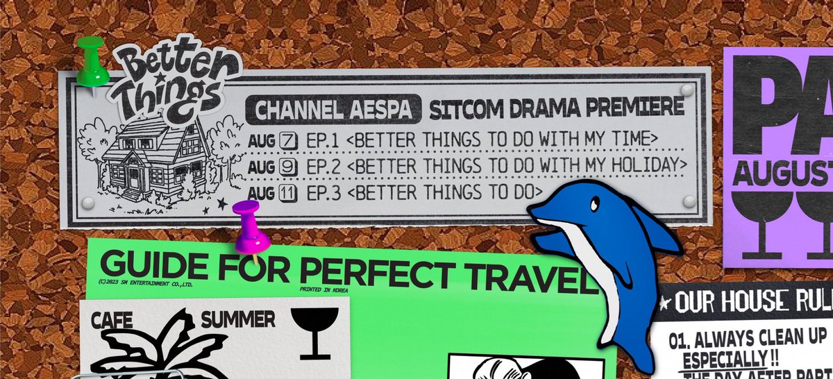 viraltakes's tweet photo. aespa is releasing a 3-episode sitcom drama as teaser for their english single #BetterThings. https://t.co/vODFKwnIqT