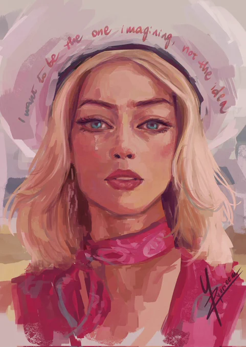 « I want to be the one imagining, not the idea » #BarbieMovie