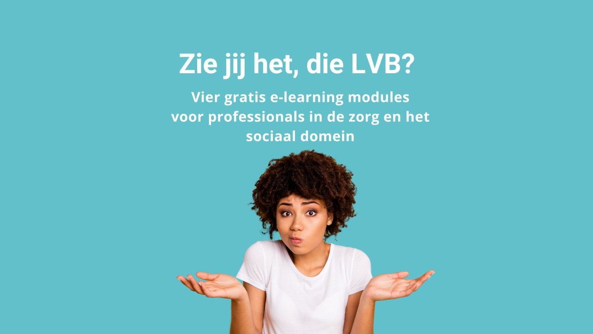 Een licht verstandelijke beperking (LVB) zie je meestal niet, maar de gevolgen wel. Gelukkig is er daar wat aan te doen! Zo zijn er hulpmiddelen beschikbaar die je helpen bij het herkennen en werken met mensen met een LVB. Benieuwd welke? Kijk dan op: bit.ly/3qefCpR