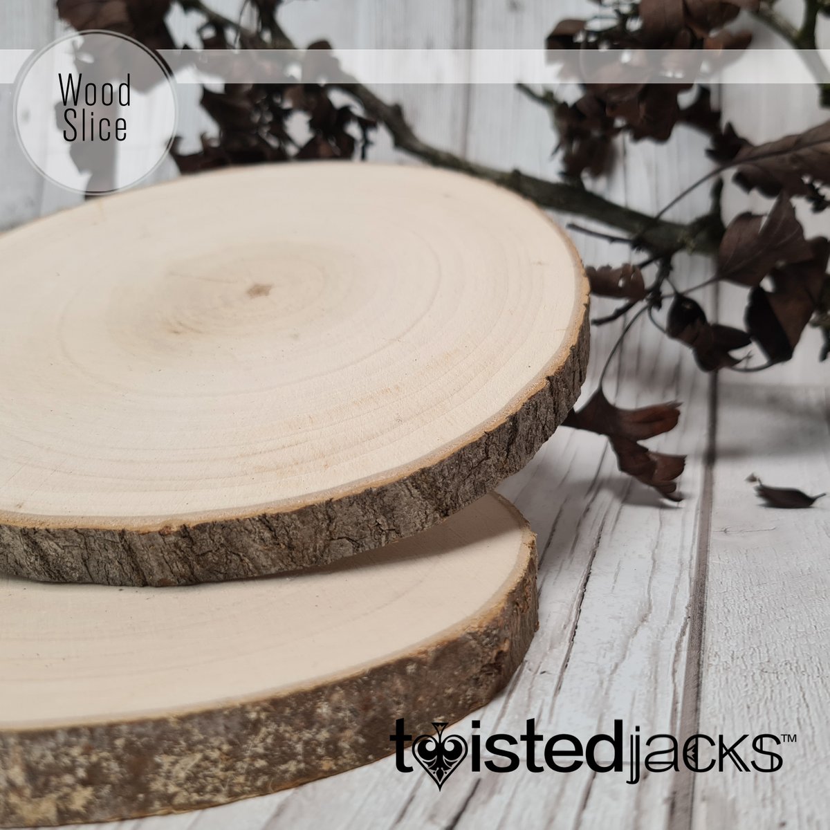TwistedJacks's tweet photo. Check out our range of Wood Slices available on our online stores, perfect for crafting projects ❤️️

#twistedjacksprinting #wood #woodslice #wedding #weddingdecor #crafts #craftitems #crafting #rustic https://t.co/aodntAo5PQ