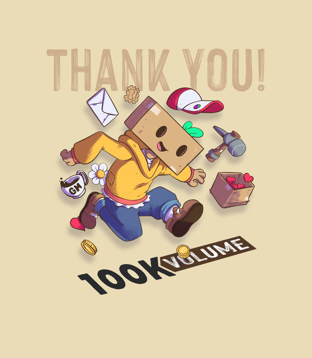 We are thrilled to announce a major achievement in the face of a challenging bear market.  

Thanks to your unwavering support, we've hit 100k in $SOL volume! 💥📦