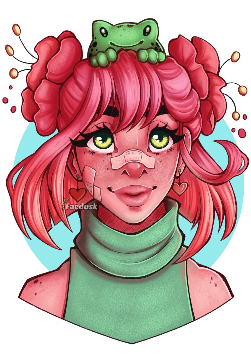Faedusk's tweet photo. My entry for @chibimica_art's DTIYS! 🌿 https://t.co/RgG3UeLIya