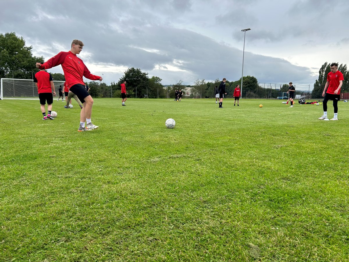 RUFC_CT's tweet photo. EDUCATION l ⚽️ Sports College students hard at work with pre-season in full swing.

We are looking forward to fixtures against @LUFC and @bcafc_cf later this week.

#rufc https://t.co/cICM2sPop2