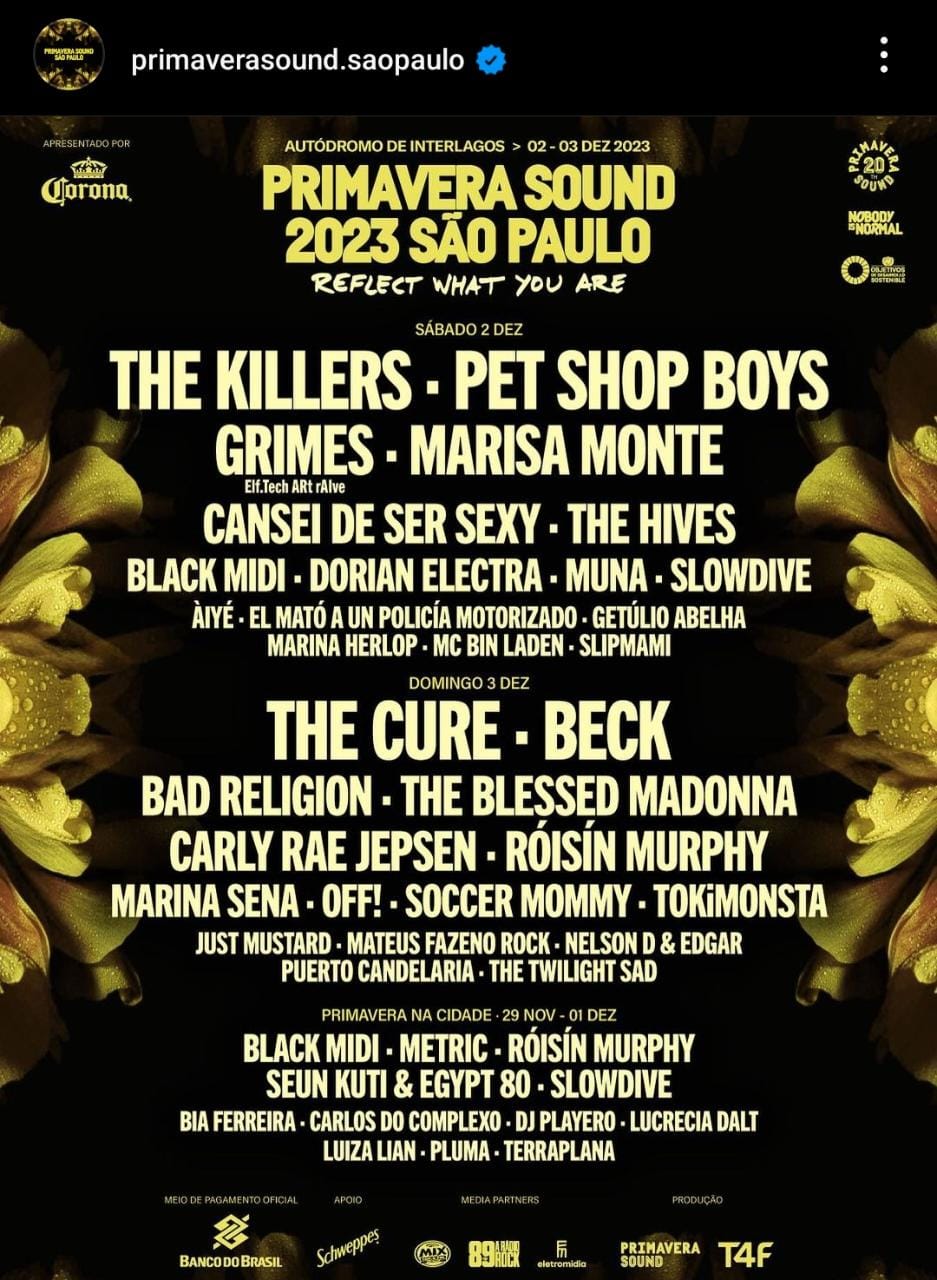 THE CURE BRASIL on X: 📣 𝐍𝐎𝐓Í𝐂𝐈𝐀𝐒 𝐃𝐄 Ú𝐋𝐓𝐈𝐌𝐀