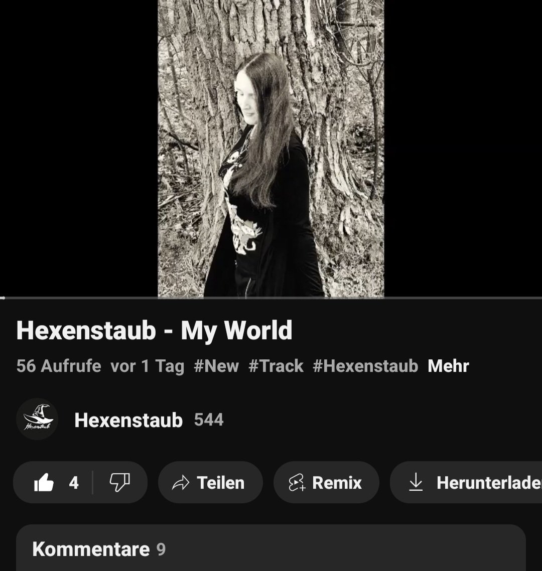 🫶😊
#thankful #gothic #witch #hexenstaub #solo #music #project #musicismymedicine #musicislife