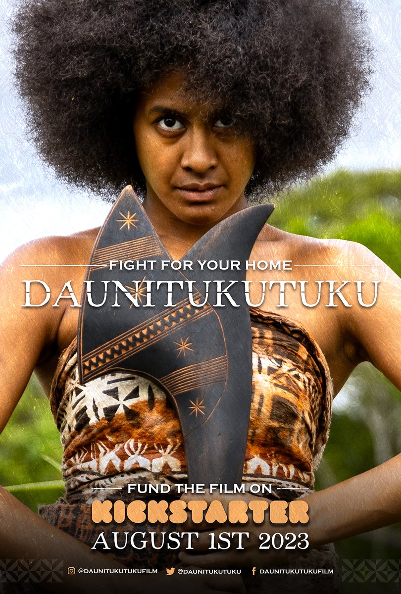 The #Kickstarter Fundraiser for the action short iTaukei film <a href="/Daunitukutuku/">Daunitukutukufilm</a> is now live! The Fundraising period will be the month of August, till the 31st of August. Help make this film a reality by donating to the #Kickstarter here: kickstarter.com/projects/18989… #Teamfiji
