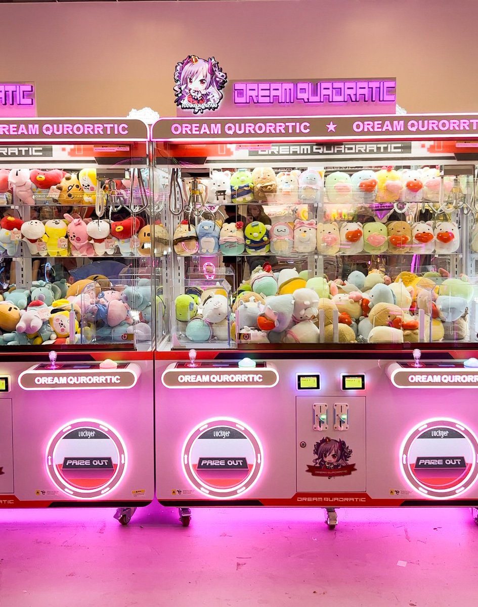 ShopSquare1Mall's tweet photo. A new Japanese themed arcade called Gatcha (ガチャ) is coming soon to the Square One Mall, consisting of vending machines filled with anime plushies from various anime, pokemon, Nintendo, and more! https://t.co/Ws5lBFv2nJ