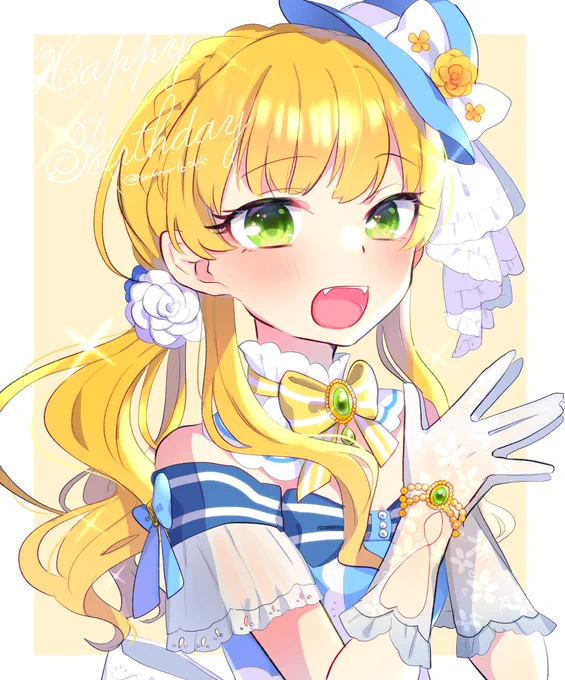 遅くなったけど莉嘉ちゃんお誕生日おめでとう☆☆ #城ヶ崎莉嘉生誕祭2023 #城ヶ崎莉嘉誕生祭2023