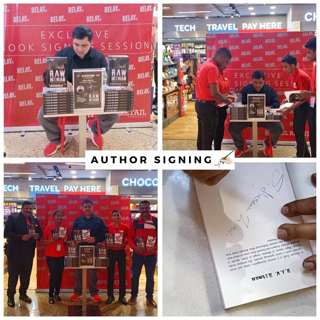 #relayauthorsigning by <a href="/s/">『S』</a>.hussainzaidi at <a href="/relayindia/">RELAY India</a>  in Mumbai Airport
.
.
#authorsigning #mumbaiairport #post #bookslover