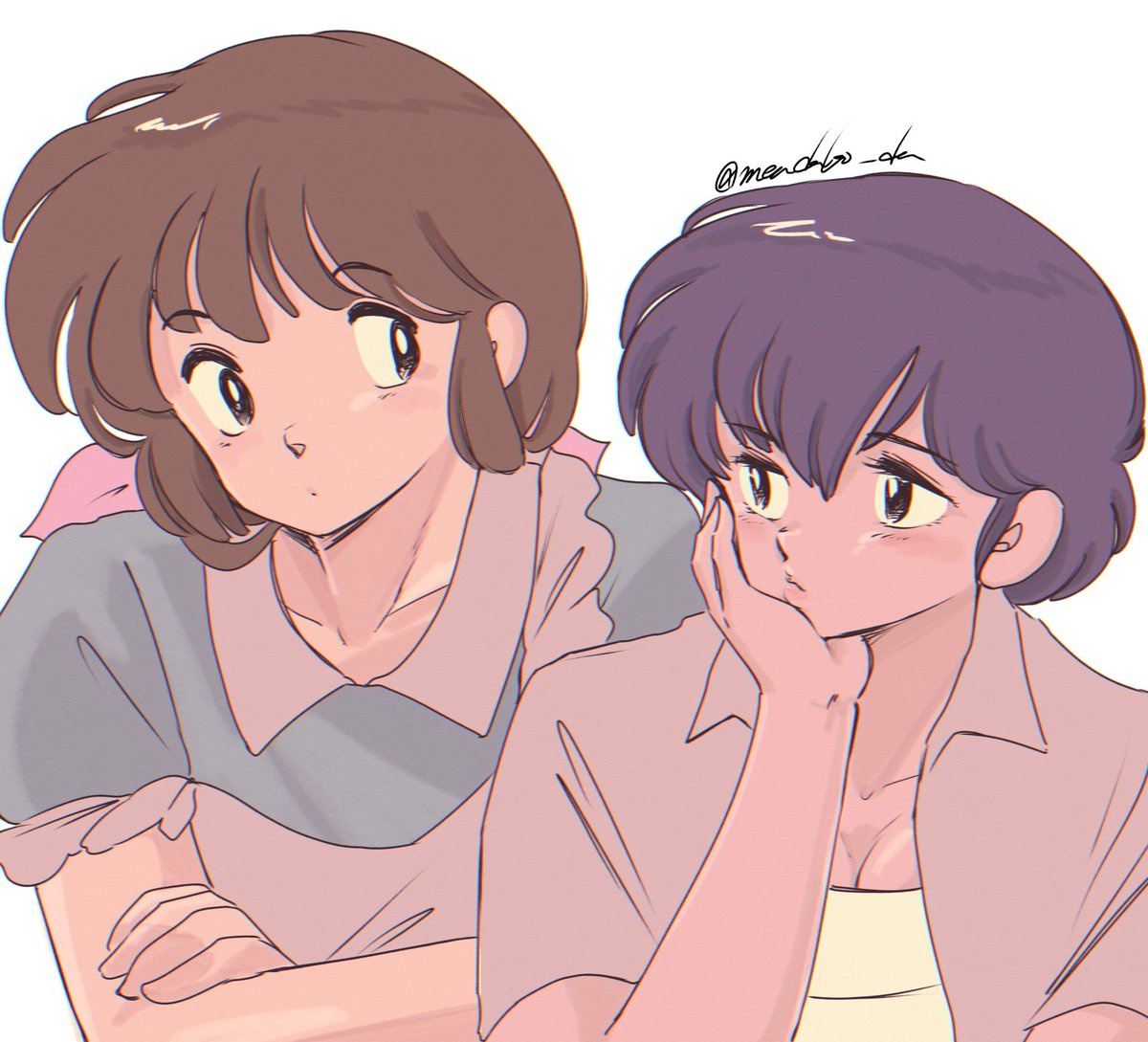mendako_da's tweet photo. #今月描いた絵を晒そう
そんなに描けてないんですけど初めて渚竜で1000以上の❤️を頂き…
今月も沢山の反応ありがとうございました✌️💕 https://t.co/jKjujdUobw