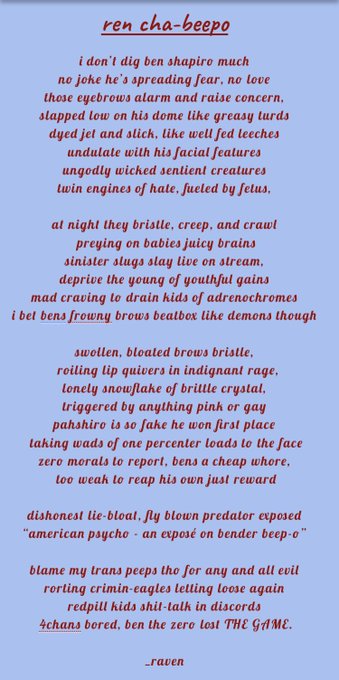 https://t.co/z2DphTPwSn<a href="/tag/punk"class="tags"><span>#punk</span></a><a href="/tag/trans"class="tags"><span>#trans</span></a><a href="/tag/nonbinary"class="tags"><span>#nonbinary</span></a><a href="/tag/enby"class="tags"><span>#enby</span></a>