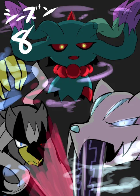 #今月描いたイラストを晒そう 久々にゲームしちゃいました^^ 来月も原稿に勤しみます