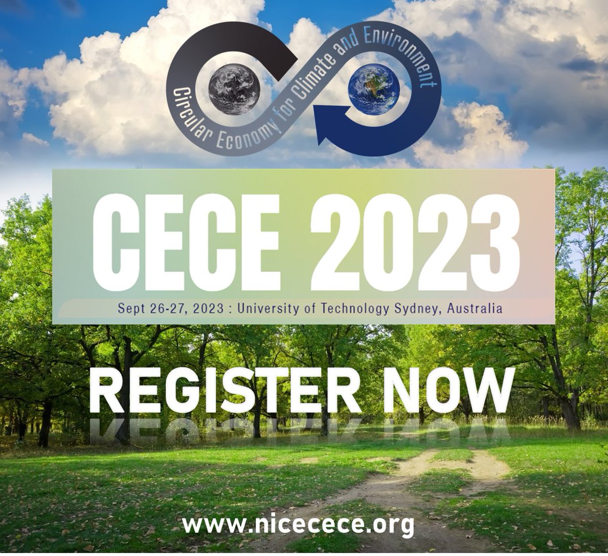 📣 Great news! Early Bird Registration for the CECE2023 Conference has been extended until 14th August 2023! 🌍🌱

Secure your spot now by registering at lnkd.in/g_mKmZ-N