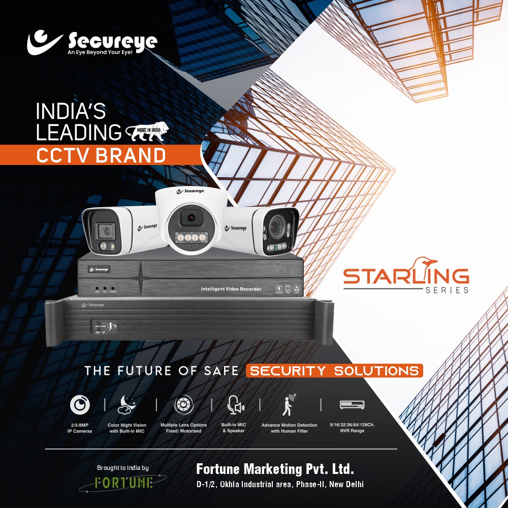 Protecting your business has never been easier! Secureye Starling Series CCTVs offer advanced security solutions to keep your assets safe and secure.

To know more, visit:secureye.com/product-cat/st…

#Secureye #SecureyeStarling #SmartSecurity #CCTV #Security @infosecureye
