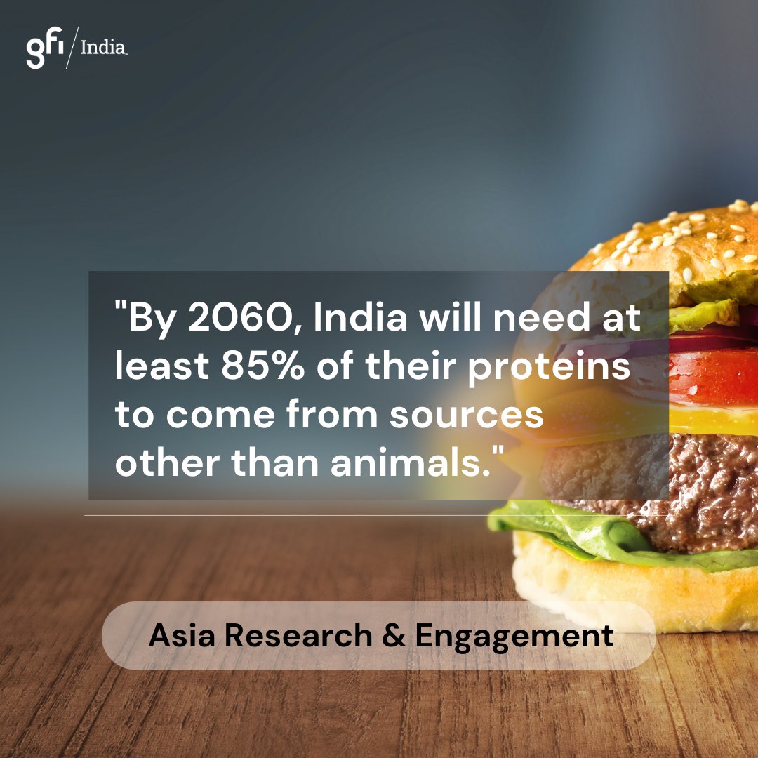 GoodFoodIndia's tweet photo. 👀 NEW FINDINGS | A study conducted by Asia Research &amp; Engagement indicates that Asia's 10 major economies must transition 30-90% of their traditional protein production to alternatives like plant-based and cultivated meat by 2060 to meet Paris Agreement goals &amp; curb emissions. https://t.co/grVgxO1U26