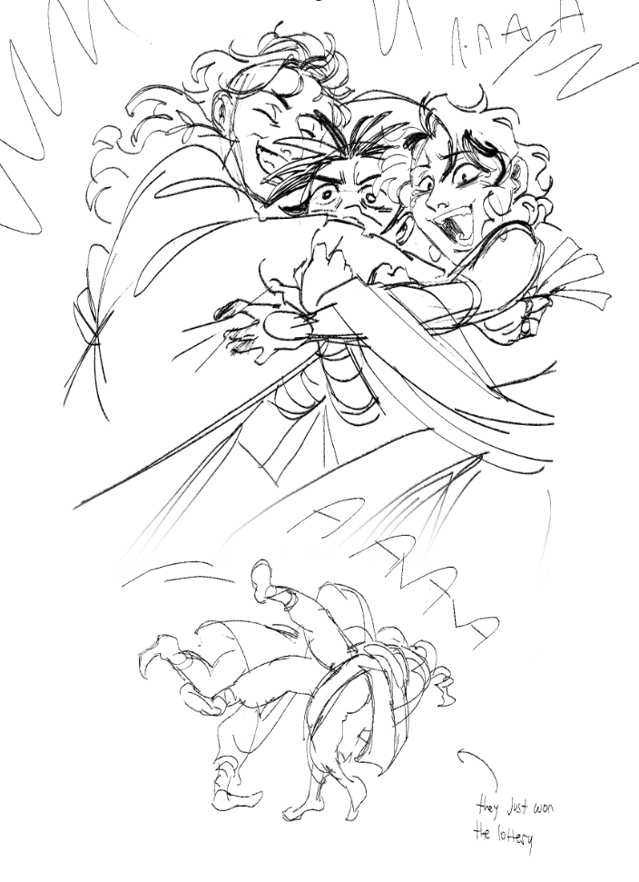 Vagabond trio + erm erm uhhhh reyshu //oc