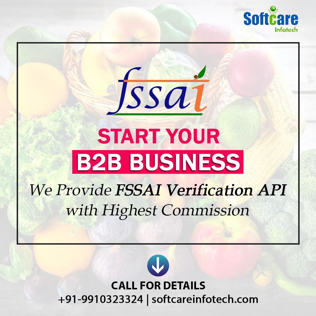 softcareinfotec's tweet image. We offer FSSAI Verification API Simple & Easy Way to Verify Your FSSAI License with Softcare Infotech.
For Free Demo Call -+91-9910323324
Book API here- buff.ly/3i0LXMC
#verificationapi #fssaiverificationapi #foodlicenseservice #fssaiverification #FssaiRegistration #FSSAI
