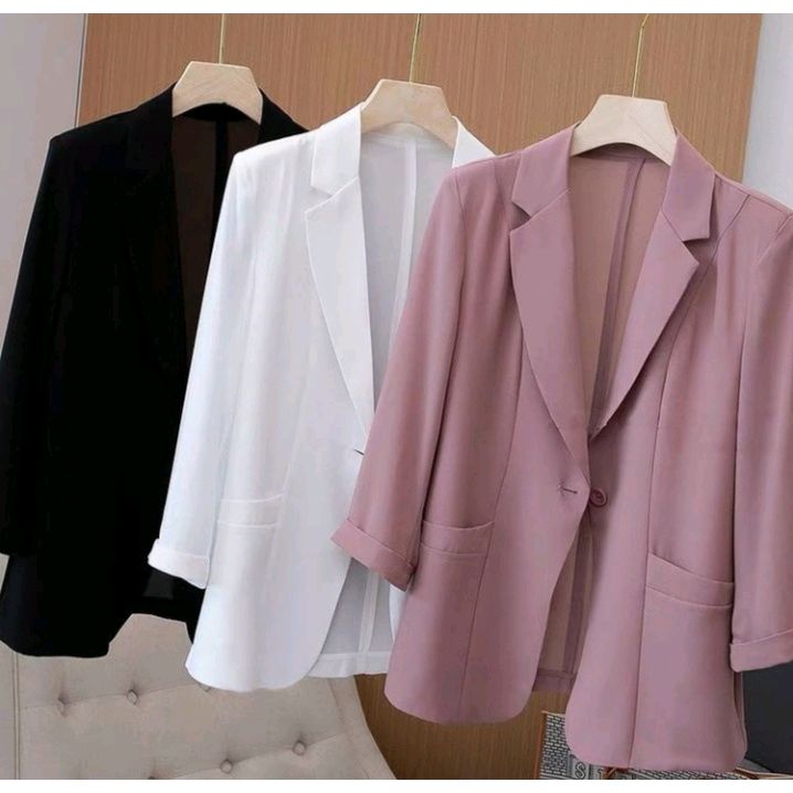 arl0414_'s tweet photo. Cek dhsyfashion -KIARA BLAZER size M-L-XL 👇 https://t.co/wWKtxr3Mm7 https://t.co/IfOCU8AKO4