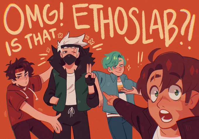 Every single person on July 28, 2023  #ethofanart #scottsmajorfanart #goodtimeswithscarfanart #firebreathmanfanart