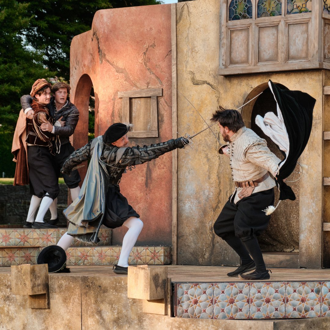 “These violent delights have violent ends” – Discover one of Shakespeare’s greatest tragedies as The Lord Chamberlain’s Men perform Romeo and Juliet with a traditional all-male cast in the grounds of Kenwood on 13 Aug >>> english-heritage.org.uk/visit/whats-on…