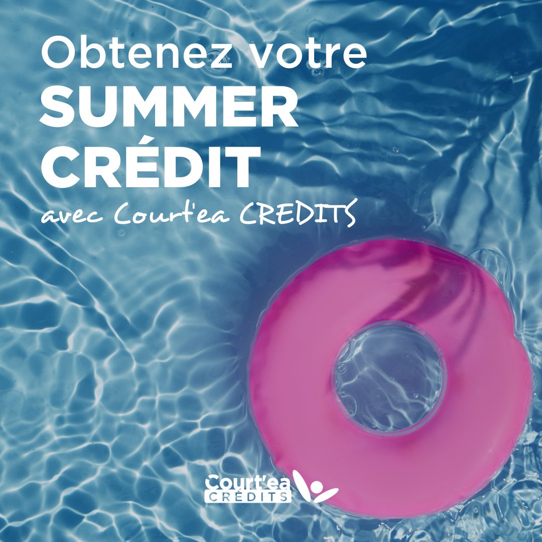 𝐋𝐞 𝐬𝐮𝐦𝐦𝐞𝐫 𝐜𝐫𝐞𝐝𝐢𝐭 𝐛𝐲 𝐂𝐨𝐮𝐫𝐭'𝐞𝐚 𝐂𝐑𝐄𝐃𝐈𝐓𝐒 💦

Profitez de l'été pour obtenir votre summer crédit pour votre projet immo ☀️

Simplifiez vos démarches, gagnez du temps et concrétisez vos rêves immobiliers dès maintenant grâce à Court'ea CREDITS ! 😎