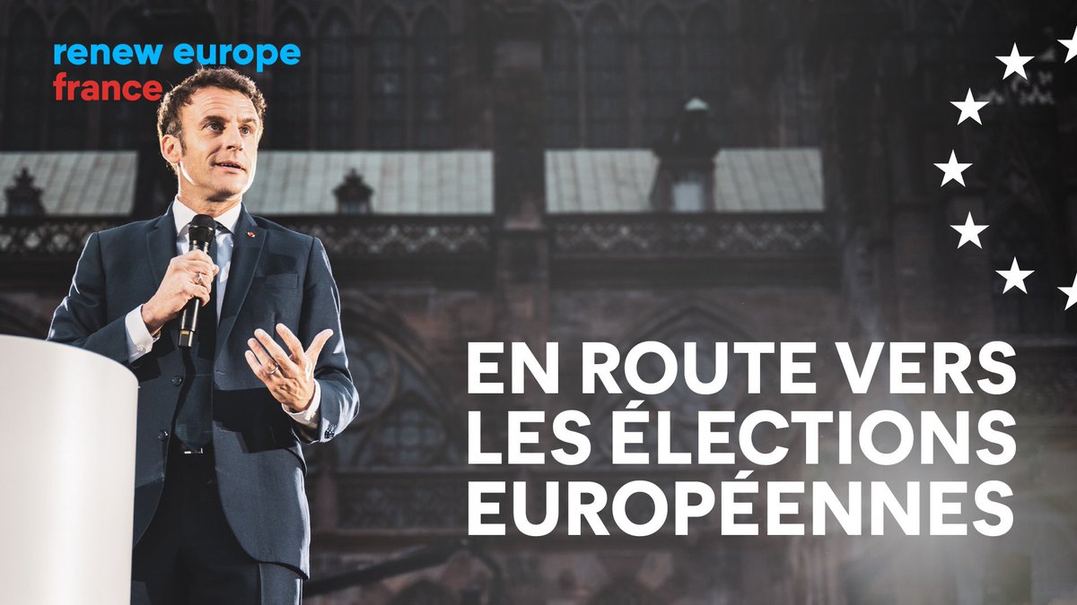 L’asso Pour une Renaissance Européenne change de nom et devient Renew Europe France

Fiers du travail sur le terrain de nos 7000 militants depuis 2 ans.

Plus que jamais mobilisés derrière <a href="/EmmanuelMacron/">Emmanuel Macron</a> &amp; <a href="/Ensemble_UE/">L’Europe Ensemble</a> pour les élections européennes de 2024 ! 🇫🇷🇪🇺

<a href="/ValerieHayer/">Valérie Hayer</a>