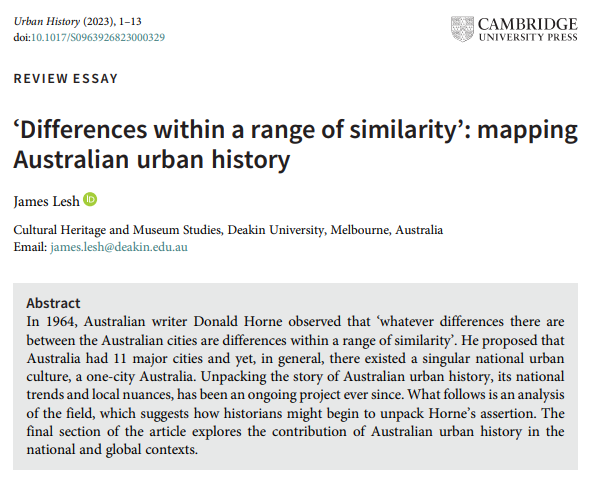 Urban History tweet media