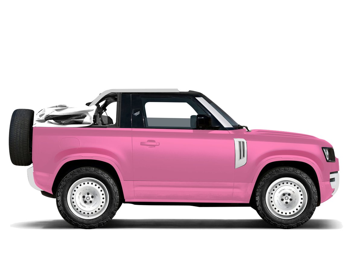 NielsvanRoij's tweet photo. Heritage Customs
Normally we set trends at Heritage Customs. We are, however, sometimes willing to follow them - if it gives us #kenergy!
—
#defender #barbiepink #barbie #valianceconvertible #barbiethemovie #MargotRobbie #defender90 #barbiemovie #barbiestyle #barbieandken https://t.co/5II7Cpa584