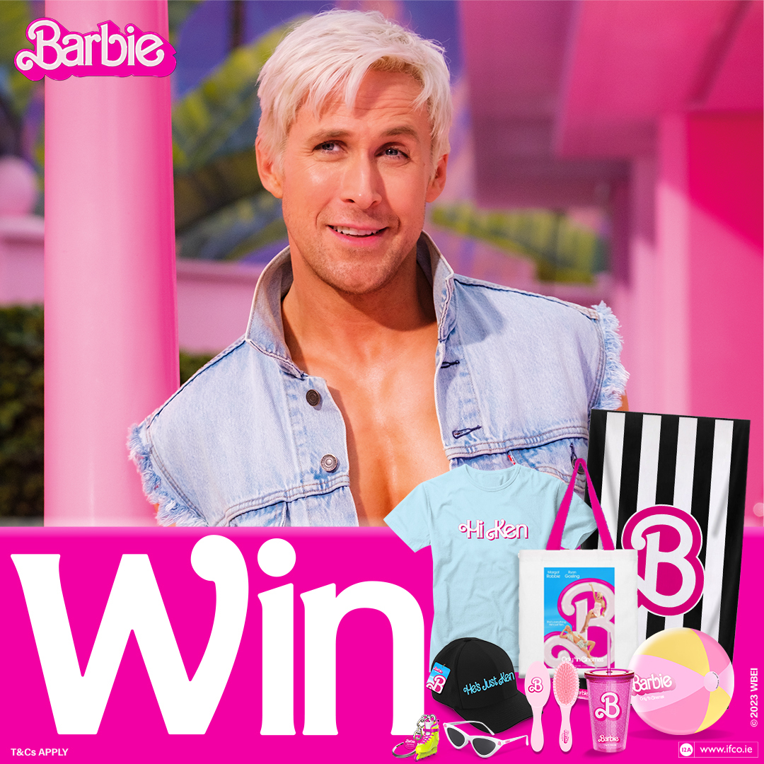 ✨WIN✨ To celebrate #BarbieTheMovie coming to cinemas we are giving away an official merch bundle. To enter simply RETWEET &amp; FOLLOW!

ROI residents only. 18+ to enter. Closes August 25 at 12:00pm. T&amp;Cs: bit.ly/BarbieTWIRL
