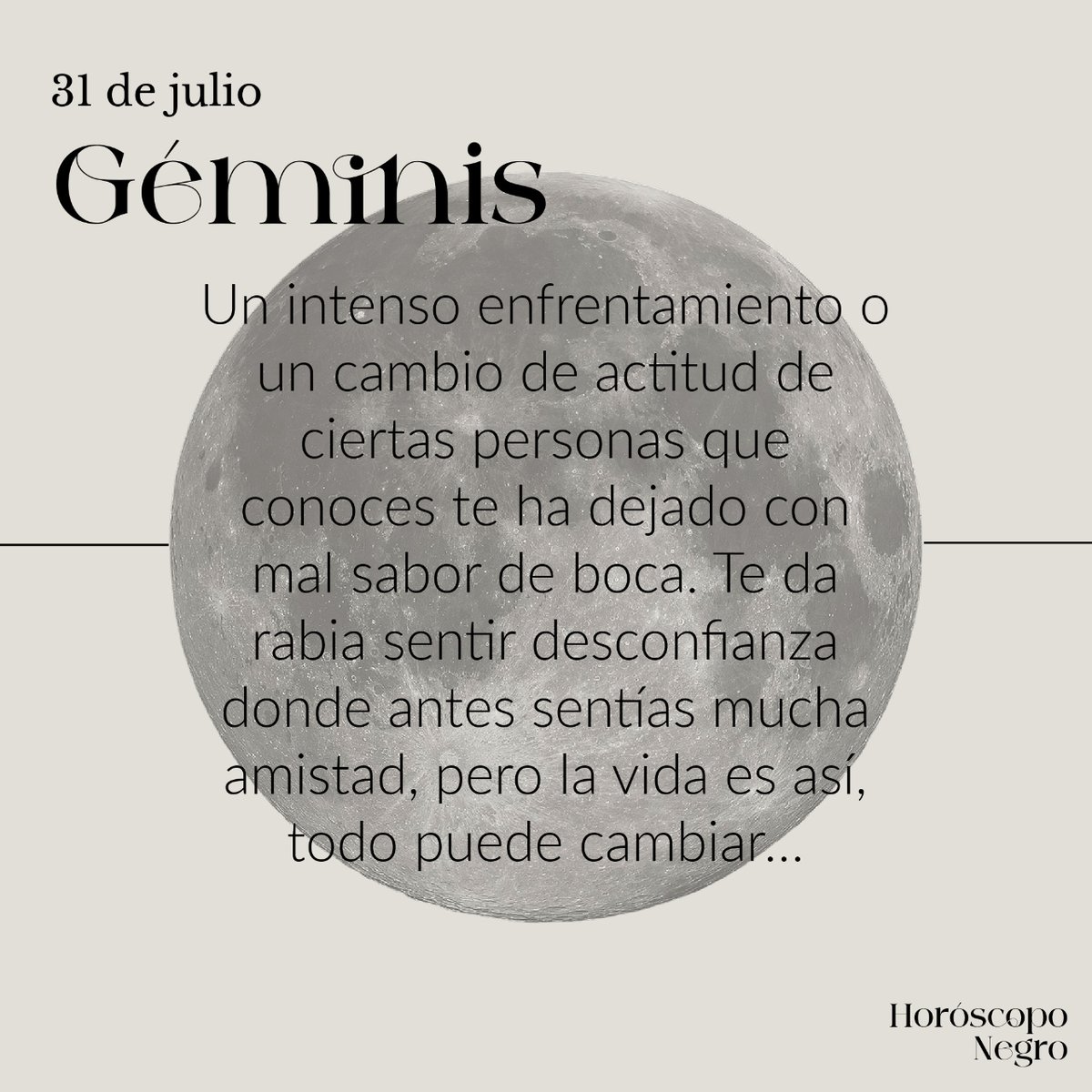 ✨♊✨ #geminis #horoscoponegro