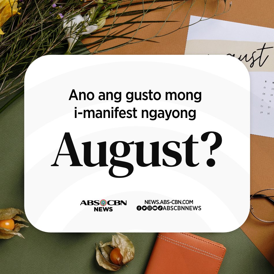 ABSCBNNews's tweet photo. Best August ever cutie. https://t.co/tp1vT9Xroq