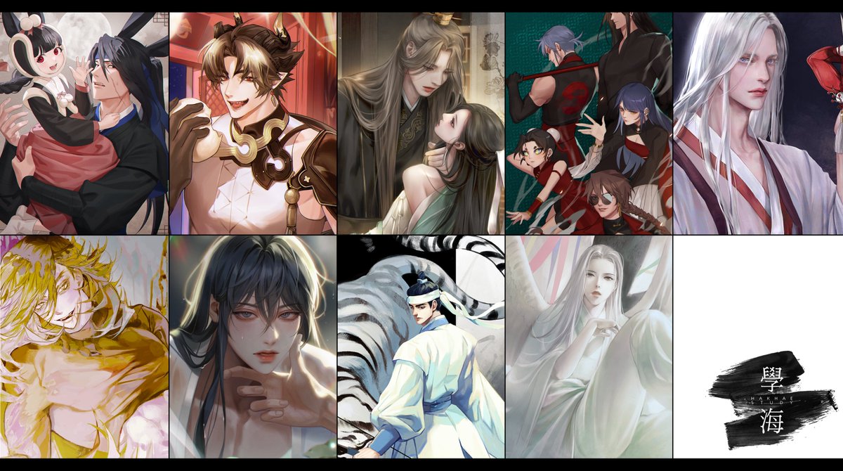 #HAKHAEstudy
[학해스터디]  
동양판타지를 주제로 진행 했습니다.
참여해주신 스터디원분들께 감사 드립니다.
합작은 아래링크로 감상 부탁드립니다.
hakhae.postype.com/post/15012091