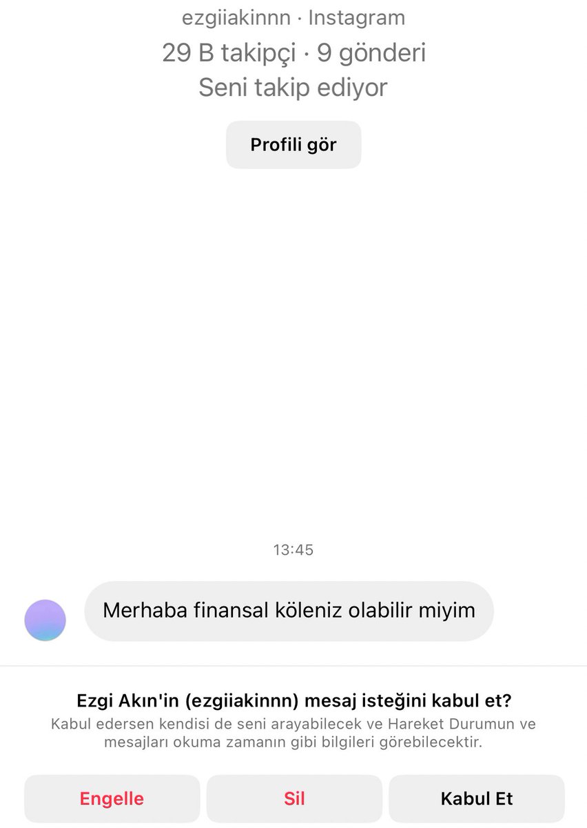 Tabikide kabul edemem