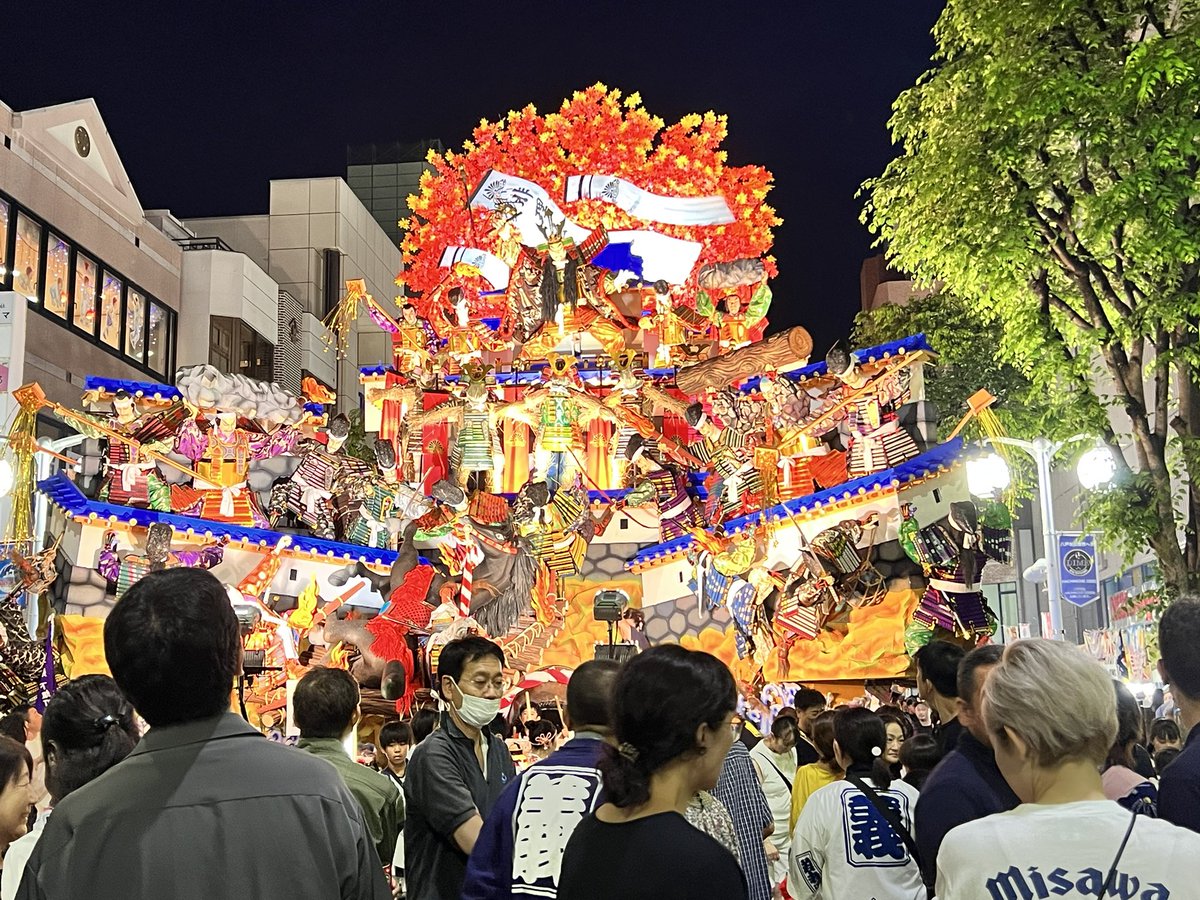 shoyoshida22's tweet photo. 八戸三社大祭 https://t.co/cK3PiFMbfJ