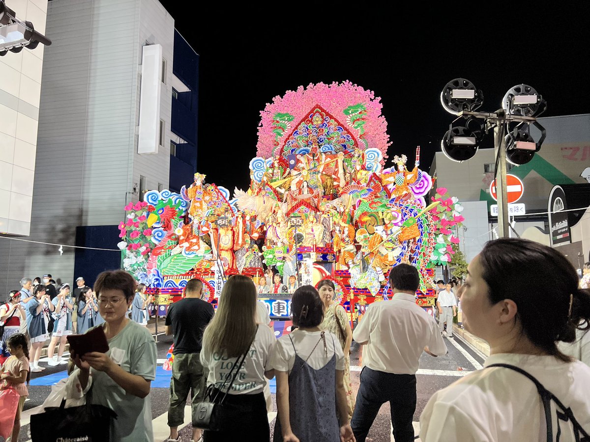 shoyoshida22's tweet photo. 八戸三社大祭 https://t.co/cK3PiFMbfJ