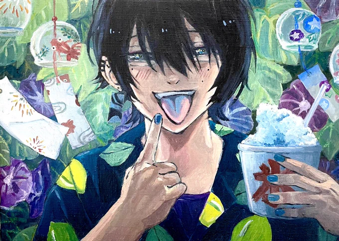 #イシハマの創作 #朧先輩