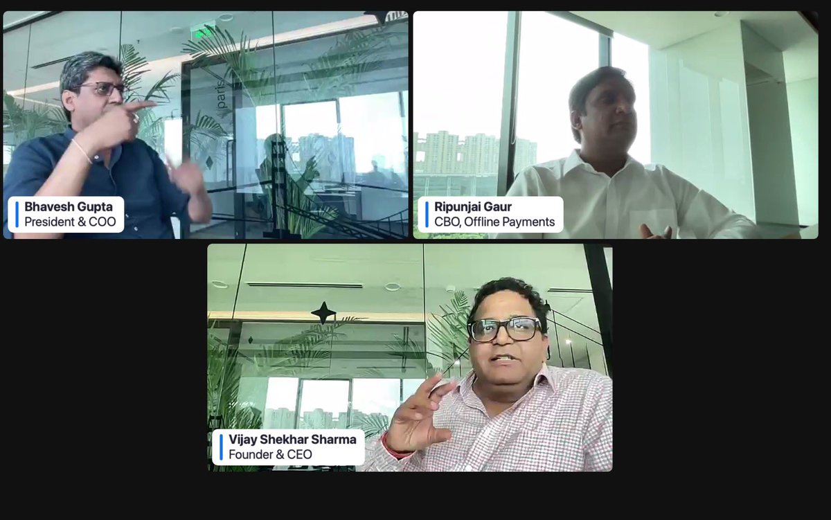 amitdu7's tweet photo. Excited to be a part of the #paytm new Soundbox demonstration by @vijayshekhar sir. next revolution in digital payment systems. @makeinindia  tech blew me away, enabling live QR scanning at the event. Impressed to learn that Paytm aims to reach 50M customers in the next 2 years. https://t.co/Vl5KrFJlqZ