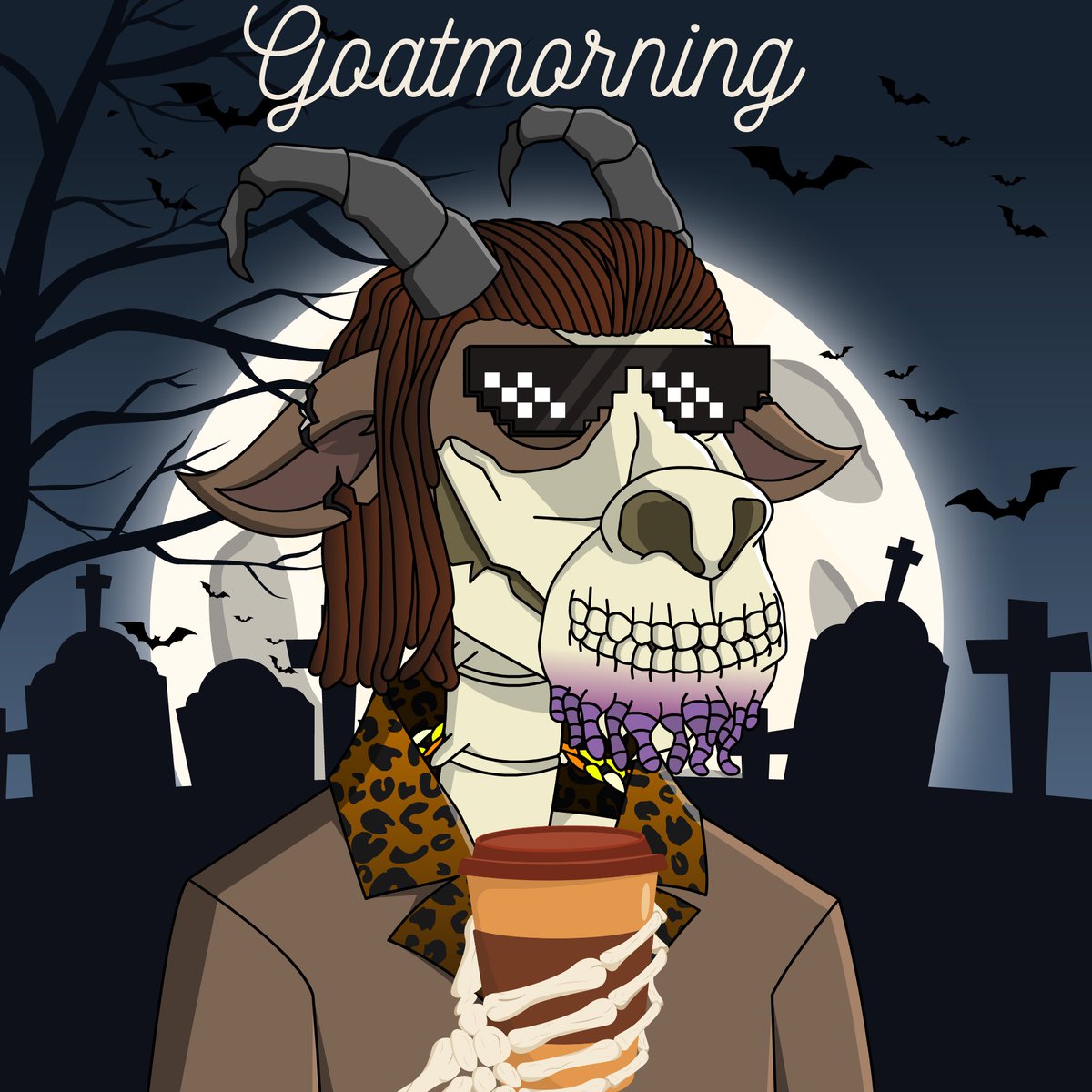 Goatmorning Goatz! 

Let’s rock this new week. 
Happy Monday everyone 💜

#GOAT𓃵 #GOAT #VeChain #Polygon