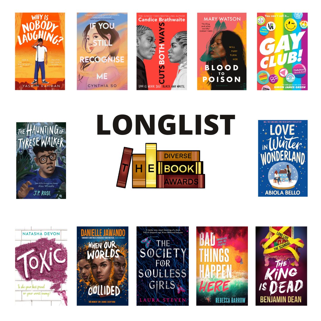 Young Adult Book category, Diverse Book Awards longlist
