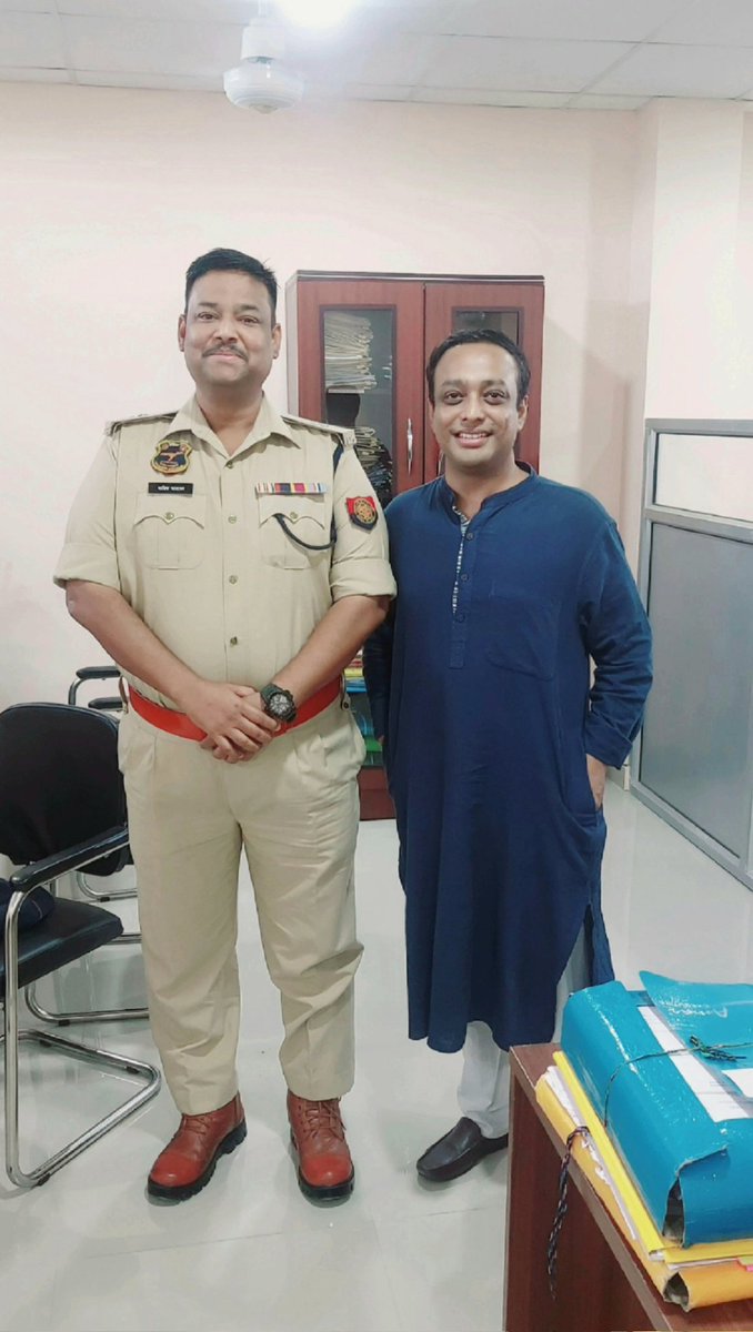 SP Sahab Ashif at the #AssamPoliceSishuMitraResourceCentre