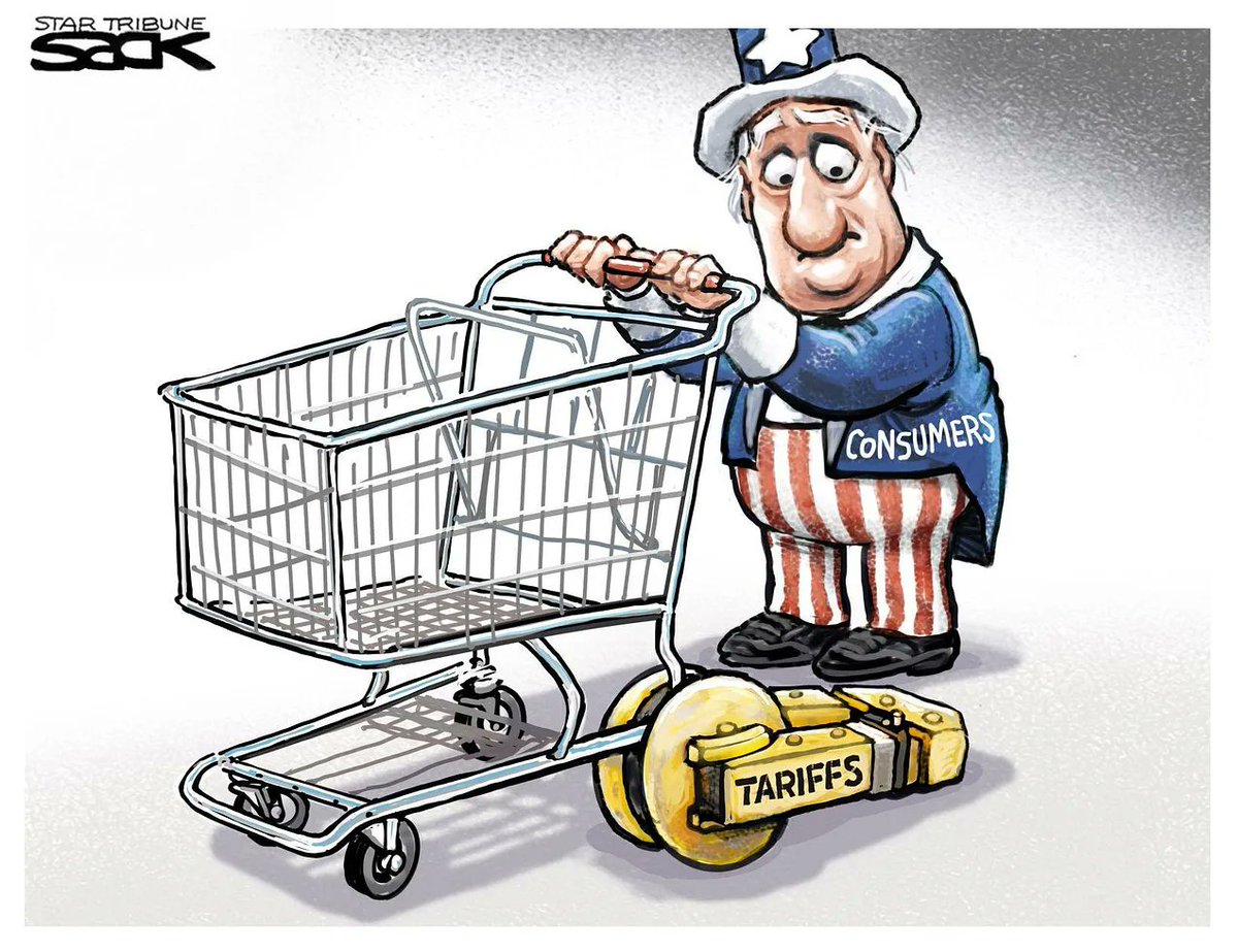 LizT4Congress's tweet photo. Our representatives repeatedly and loudly proclaim that tariffs are protecting jobs, that they are harming overseas manufactures, but that doesn’t make it true.
#tariffs #ReformCongress
https://t.co/m9uO5AKTJy https://t.co/8Nn9g4hq1e