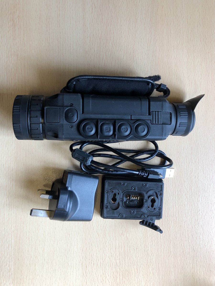 WFEcology's tweet photo. We have 4 thermal imagers for sale! First, 3 Pulsar Helion XQ19Fs with batteries, chargers and cables. Very good condition. £450 each.
Bat Ecologists: These do not meet BCT min spec to use as survey positions but can be used as a survey aid.
Call 01328 864633. Collection only
1/2 https://t.co/ez1vwEfJzV