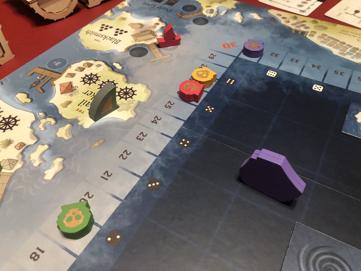 The Meeple Dungeon (@meepledungeon) on Twitter photo We had an absolute blast playing Seas of Havoc last night with @boardgamesnite
It was full of all kinds of wacky pirate goodness!
Anna-Marie came out on top with a winning score of 31-27-26-19
π€β οΈπ€<a href="/mgnade/">Mike Gnade</a> We had an absolute blast playing Seas of Havoc last night with @boardgamesnite
It was full of all kinds of wacky pirate goodness!
Anna-Marie came out on top with a winning score of 31-27-26-19
π€β οΈπ€<a href="/mgnade/">Mike Gnade</a>