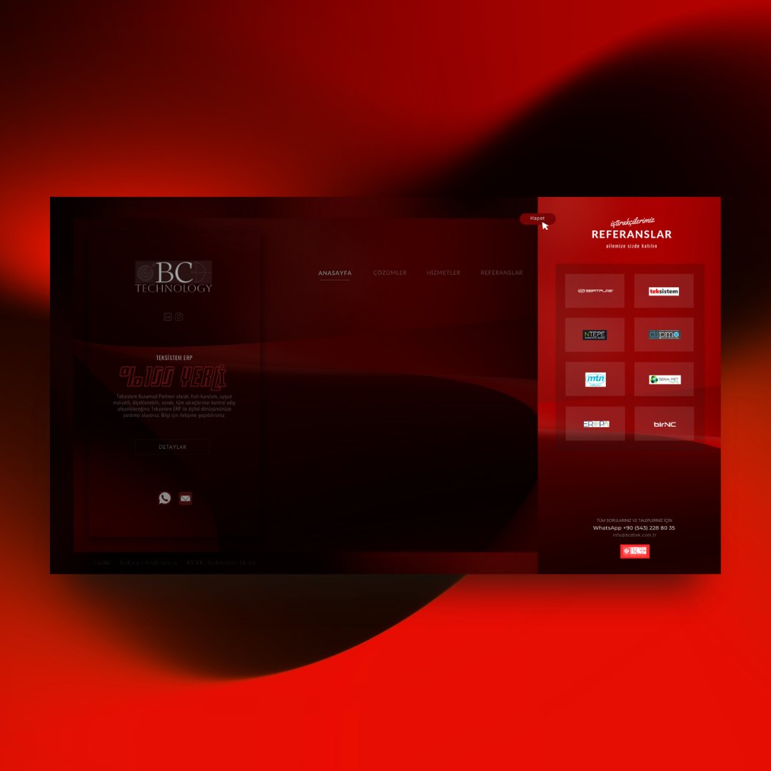 birnc's tweet photo. BCD Technology Web Tasarım Projesi  
► https://t.co/FEBTJG0REM 

Modern, yeni nesil web sitesi projesi tamamlanmıştır. 
   #WebTasarım #birNC #WebDesign #Ui #Ux #UiDesign #UxDesign #WebSitesi #Website #Web #BCDTechnology #GraphicDesign #WebsiteDesign #Designer #Technology https://t.co/xX1WZVpeOo