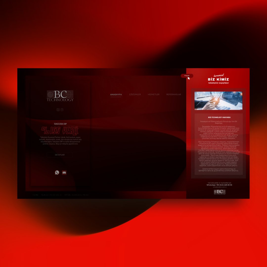 birnc's tweet photo. BCD Technology Web Tasarım Projesi  
► https://t.co/FEBTJG0REM 

Modern, yeni nesil web sitesi projesi tamamlanmıştır. 
   #WebTasarım #birNC #WebDesign #Ui #Ux #UiDesign #UxDesign #WebSitesi #Website #Web #BCDTechnology #GraphicDesign #WebsiteDesign #Designer #Technology https://t.co/xX1WZVpeOo