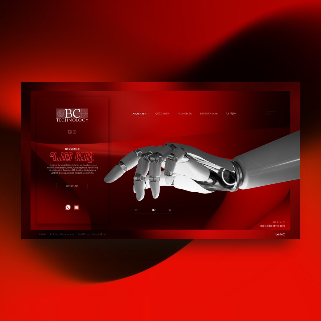 BCD Technology Web Tasarım Projesi  
► ozturkkontrplak.com 

Modern, yeni nesil web sitesi projesi tamamlanmıştır. 
   #WebTasarım #birNC #WebDesign #Ui #Ux #UiDesign #UxDesign #WebSitesi #Website #Web #BCDTechnology #GraphicDesign #WebsiteDesign #Designer #Technology