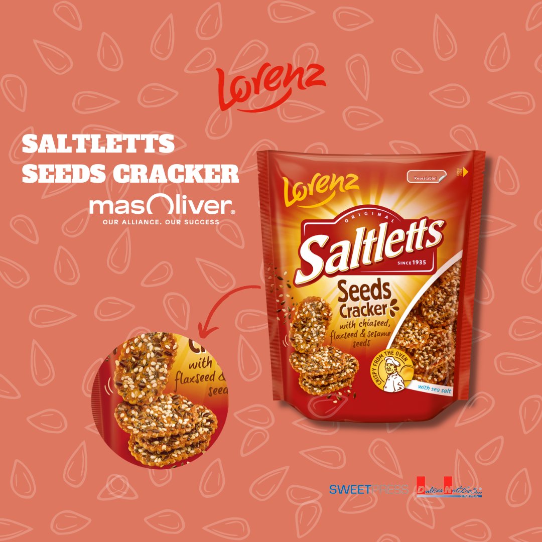 Crujientes crackers de <a href="/masoliverbrands/">masoliver</a> con semillas de sésamo, chía y lino. Un snack perfecto para disfrutar sólo o acompañar cualquier dip. ✨

Sigue leyendo: shorturl.at/wDG07

#sweetpress #alimentación #Masoliver #crackers #dip