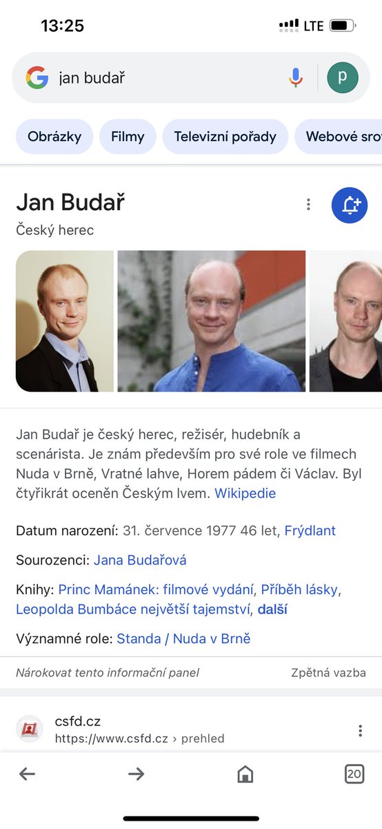 Dnes slaví narozeniny opravdový Czech Made Man Jan Budař a né ten klaun z twiteru <a href="/Czech_Made_Man/">Real Zdeněk Kubík</a>